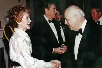 Neff meets Nancy Reagan